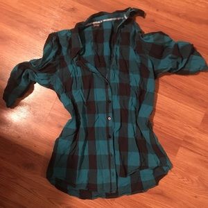 Vanity plaid shirt